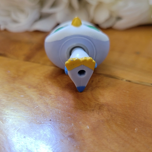 Littlest Pet Shop LPS #1526 Penguin Bird Blue White Green Eyes - Picture 11 of 12